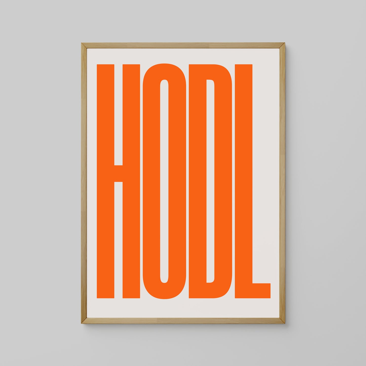 HODL (LIMITED), SIEBDRUCK, HANDMADE