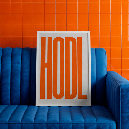 HODL (LIMITED), SIEBDRUCK, HANDMADE